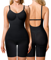 Women’s Seamless Shapewear Bodysuit – Firm Tummy Control Body Shaper with Hip Enhancer & Sculpting Design